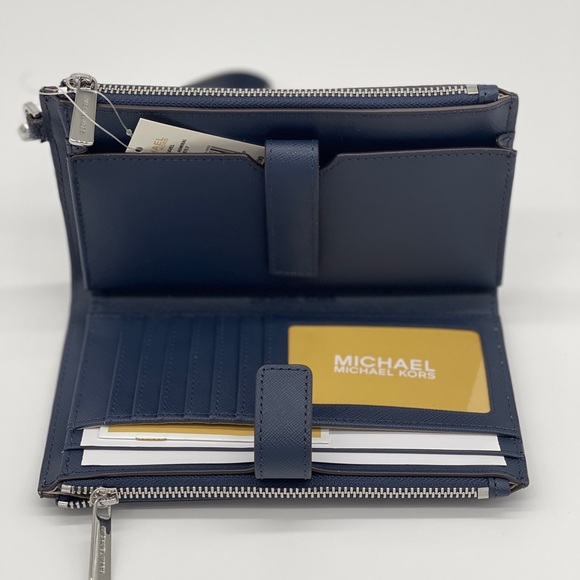 Michael Kors Double Zip Wallet Wristlet - Picture 8 of 8